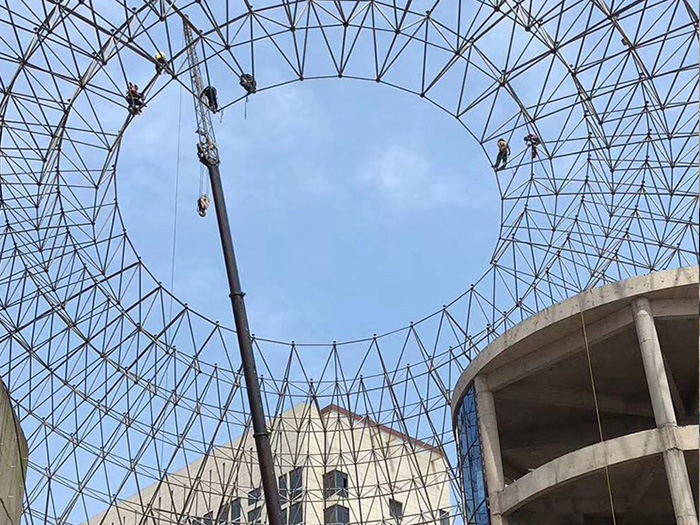 耒阳网架螺栓球加工流程